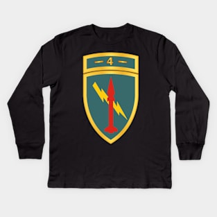 4th Missile Command - SSI wo Txt X 300 Kids Long Sleeve T-Shirt